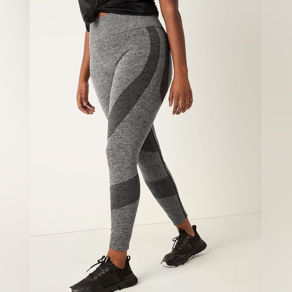 VICTORIA’S SECRET PINK Active Seamless Workout Tight  Leggings Full Length New